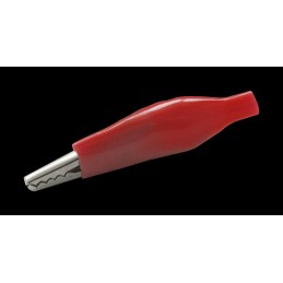 PINZA COCODRILO ROJA