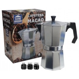 CAFETERA ALUMINIO MACAO 1 TAZA