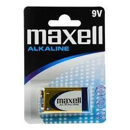 PILA ALKALINA MAXELL 9V...