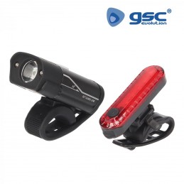 SET LUCES BICICLETA LED...