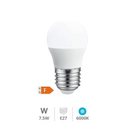 LÁMPARA LED ESFÉRICA 7,5W...