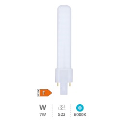 LAMPARA LED PL 7W G23 6000K