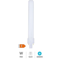 LAMPARA LED PL 9W G23 6000K