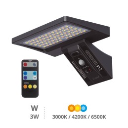 APLIQUE SOLAR LED GANDA CON...