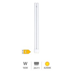 LÁMPARA LED PL 16W 2G11...