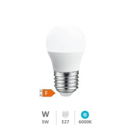 LÁMPARA LED ESFÉRICA 5W E27...