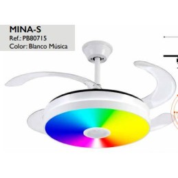 VENTILADOR MINA-S BLANCO...