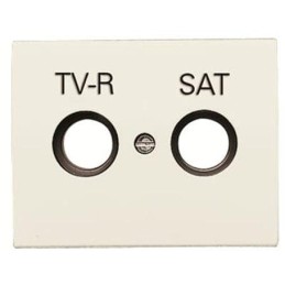 TAPA PARA TOMA TV-R/SAT BL