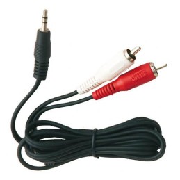 3.5MM ESTEREO MACHO A 2XRCA...