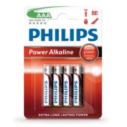 PILA ALKALINA PHILIPS LR03...