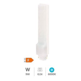 BOMBILLA LED PL 9W G24 6500K