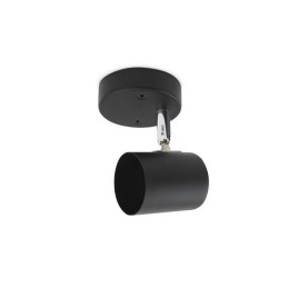 FOCO TECHO SIMPLE GU10 NEGRO