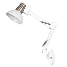 FLEXO DE PARED ZULU E27 BLANCO