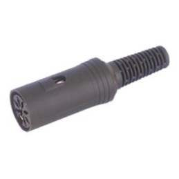 CONECTOR NEGRO 45º