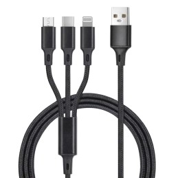 CABLE CARGADOR 3 EN 1 (USB...