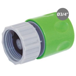 CONECTOR RÁPIDO CON STOP Ø3/4"