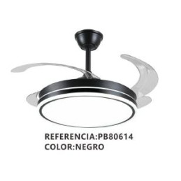 VENTILADOR AMBRA-L NEGRO...