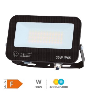 PROYECTOR ALUMINIO LED BASSAREL 30W 4000-5000-6500K IP65 NEG