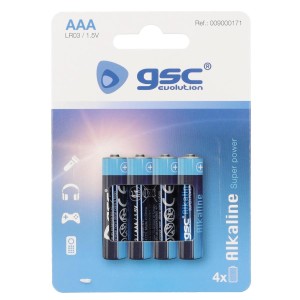 PILA ALKALINA GSC EVOLUTION LR-03 (AAA)