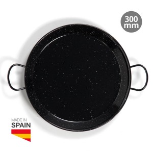 PAELLERA ACERO ESMALTADA Ø300MM 4 RACIONES