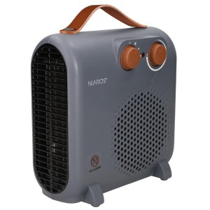 CALEFACTOR ELECTRICO VERTICAL/HORIZONTAL AITSA 2000W GRIS