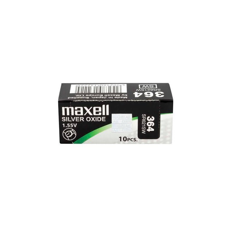 PILA OXIDO DE PLATA SR60 364 (UNIDAD) MAXELL
