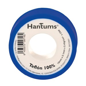 CINTA DE TEFLON 19MM 0,1MM 25M - 10UD RETRACTIL