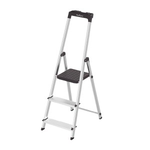 ESCALERA ALUMINIO 3 PELDAÑOS MAX. 150KG