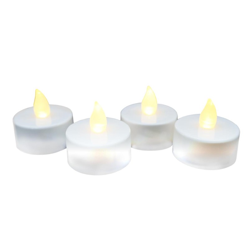 PACK 4 VELAS DECORATIVAS LED 1XCR2032 Ø38MM