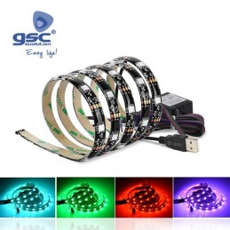 TIRA DE LED USB 2X0,5M PARA...